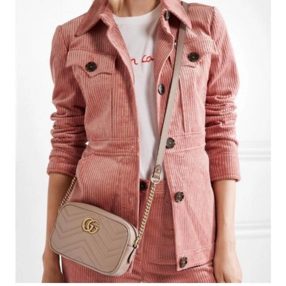 GUCCU Marmont GG mini quilted leather camera bag - Picture 2 of 5